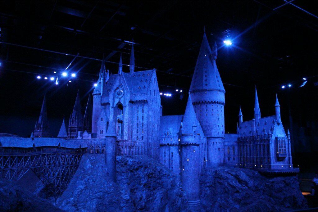 Maquete (gigante) do Castelo de Hogwarts
