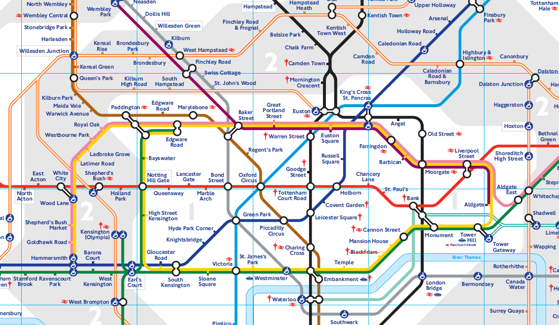 Mapa Metro Interactivo Londres
