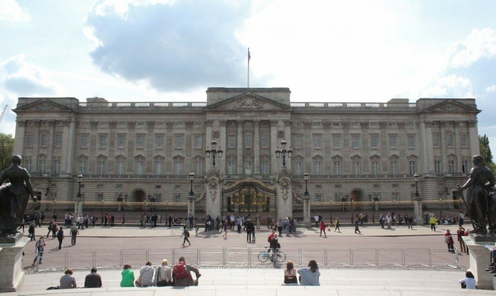 Palácio de Buckingham, a casa da Rainha Elizabeth II em Londres. Fotos: Mapa de Londres