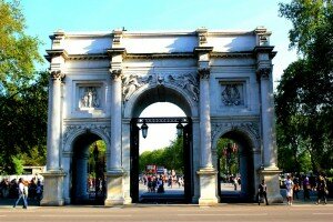 Marble Arch, um monumento de passagem em Londres
