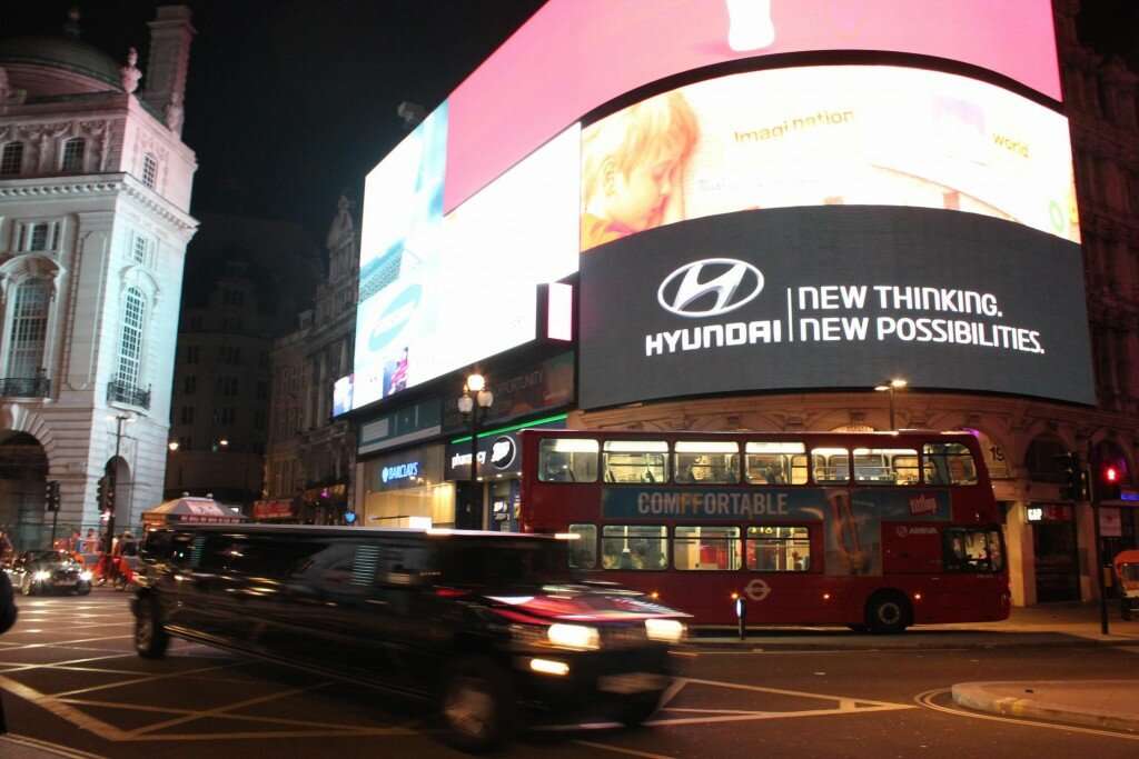 Piccadilly Circus - Mapa de Londres