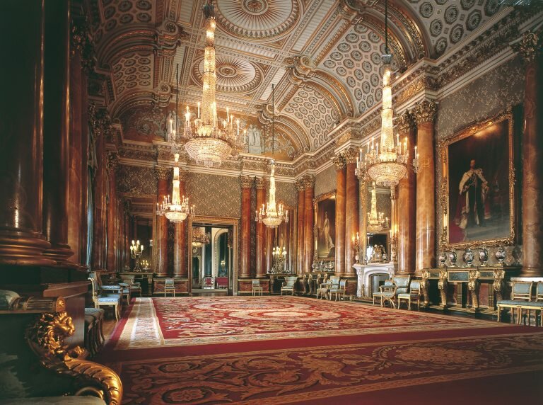 Palácio de Buckingham de portas abertas
