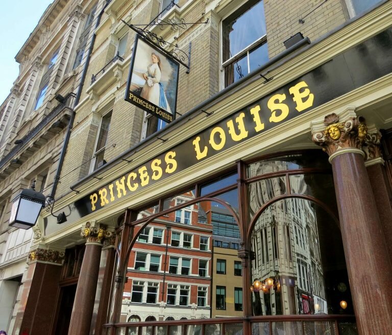 Princess Louise, um legítimo pub da Era Vitoriana