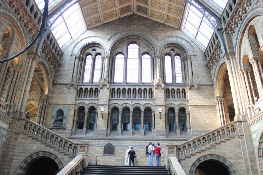 Museu de História Natural - Mapa de Londres