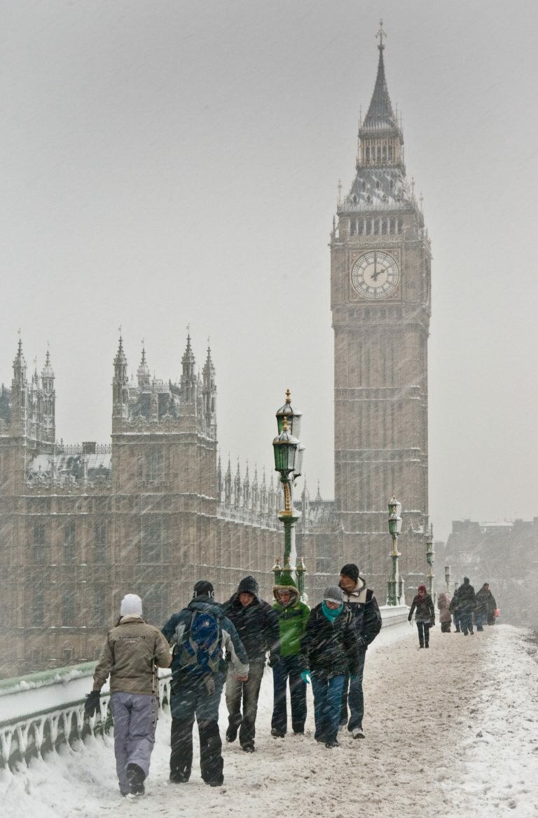 Tempo em Londres: nem chove tanto Tempo em Londres: nem chove tanto
