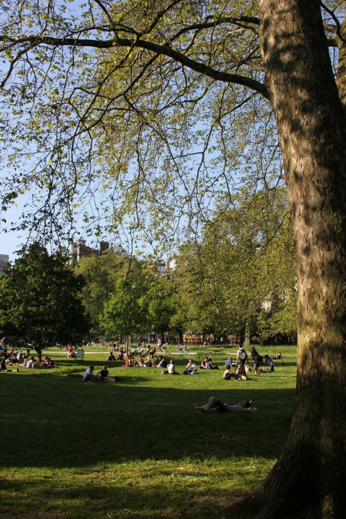 Green Park - Mapa de Londres
