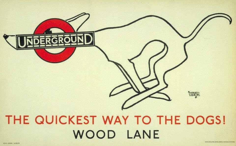 Metrô de Londres - cartaz - pôster - propaganda