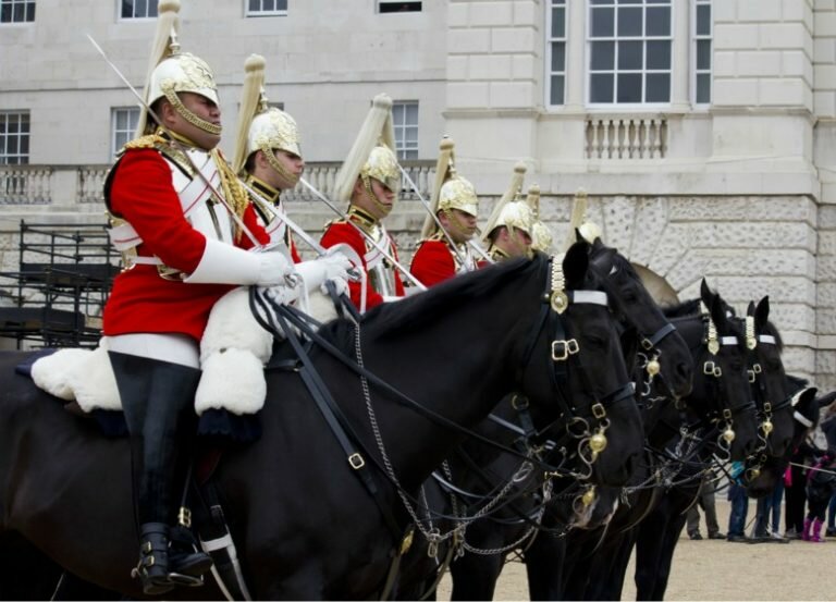 Troca da guarda em Londres Troca da guarda em Londres