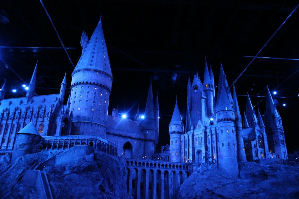 Maquete (gigante) do Castelo de Hogwarts