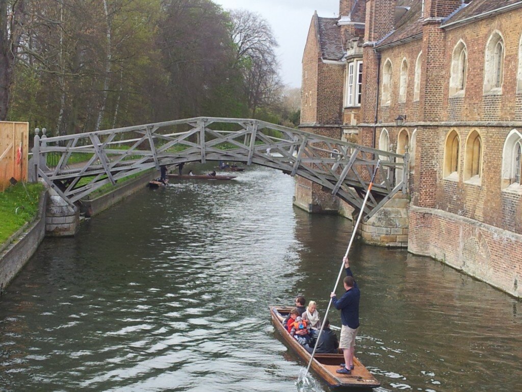 Um dia em Cambridge
