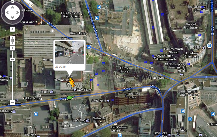 Descobrindo Londres com o Google Street View