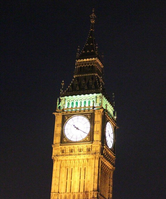 O Parlamento e o Big Ben. Foto: Mapa de Londres