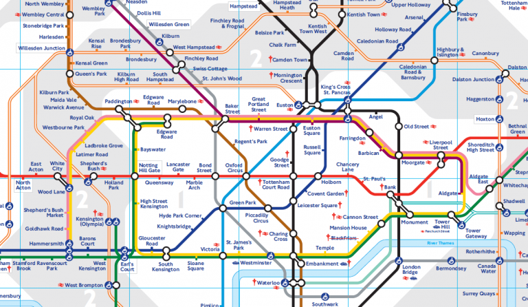 Conheça as estações de metrô de Londres