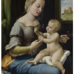 The Madonna of the Pinks  1506-7, Raphael