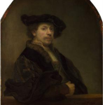 Self Portrait at the Age of 34 1640, Rembrandt