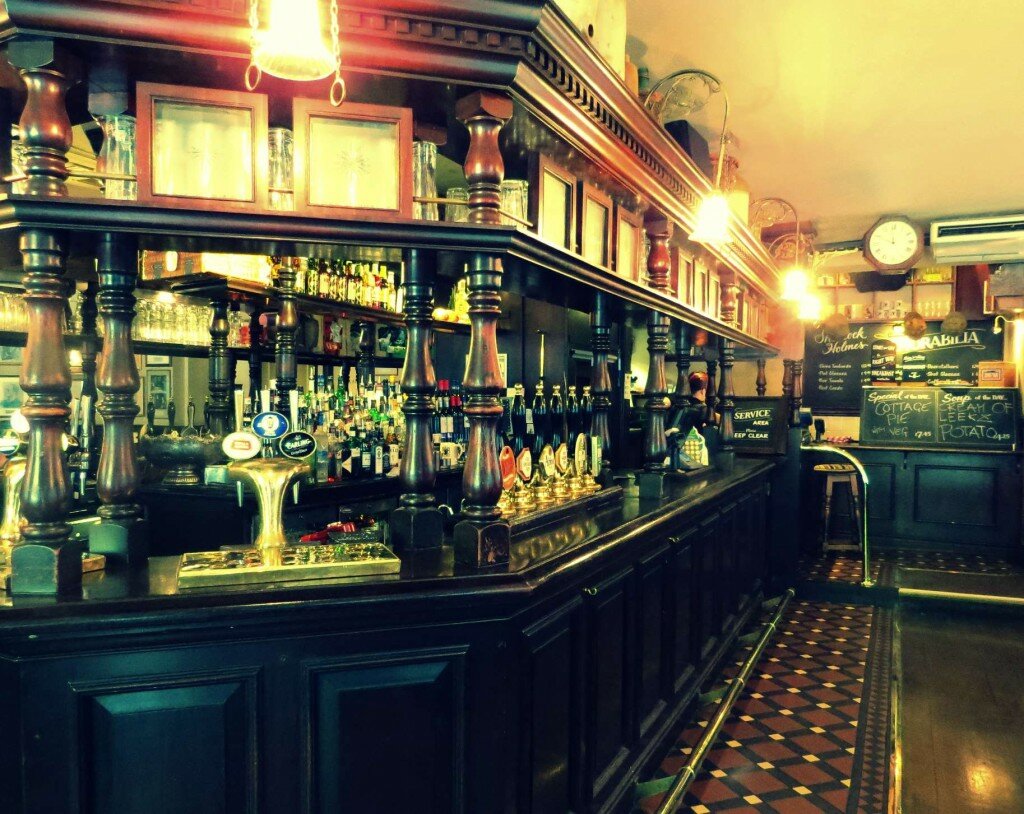 Sherlock Holmes Pub - Mapa de Londres