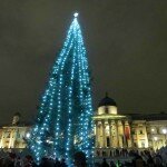 Acendimento das luzes da árvore de Natal de Trafalgar Square