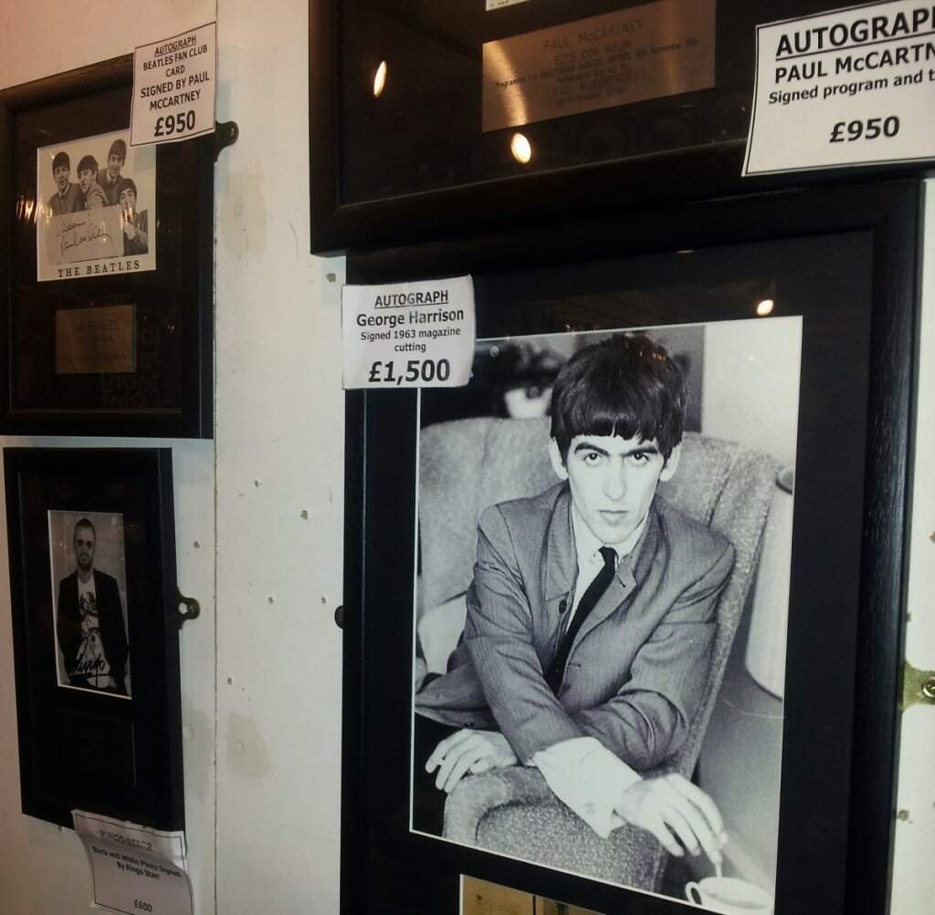 Loja dos Beatles em Londres