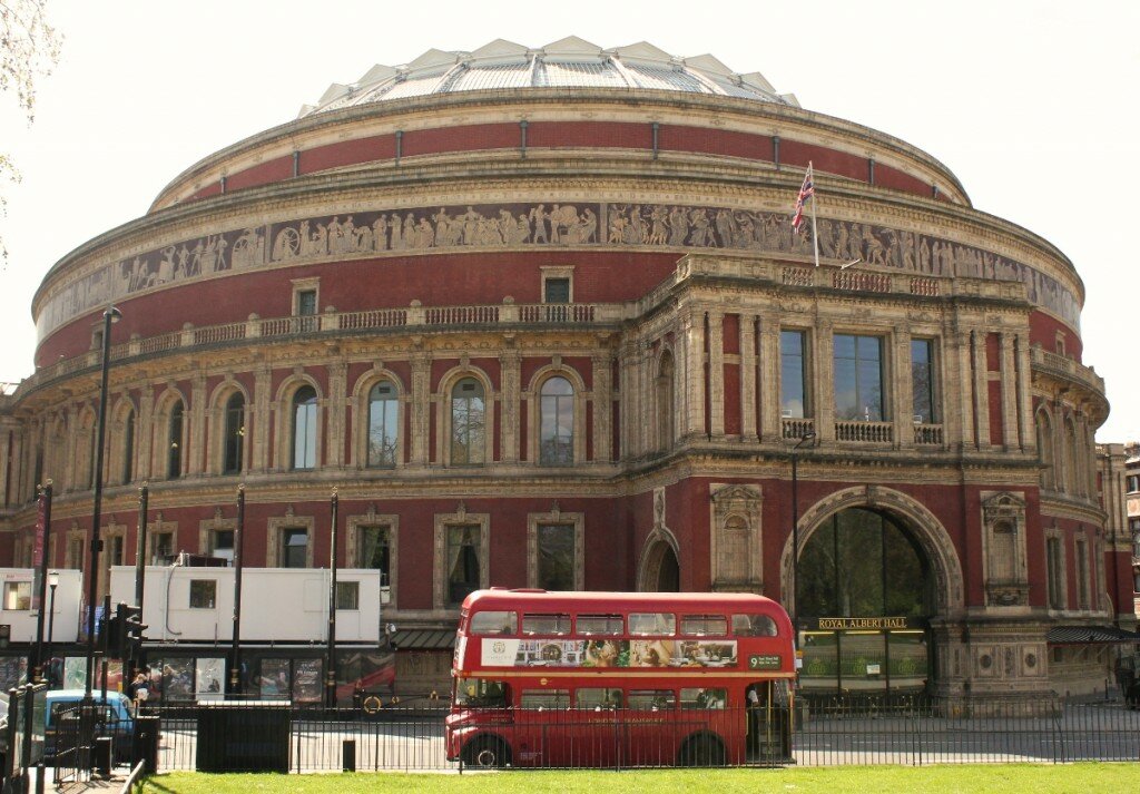 Royal Albert Hall - Mapa de Londres