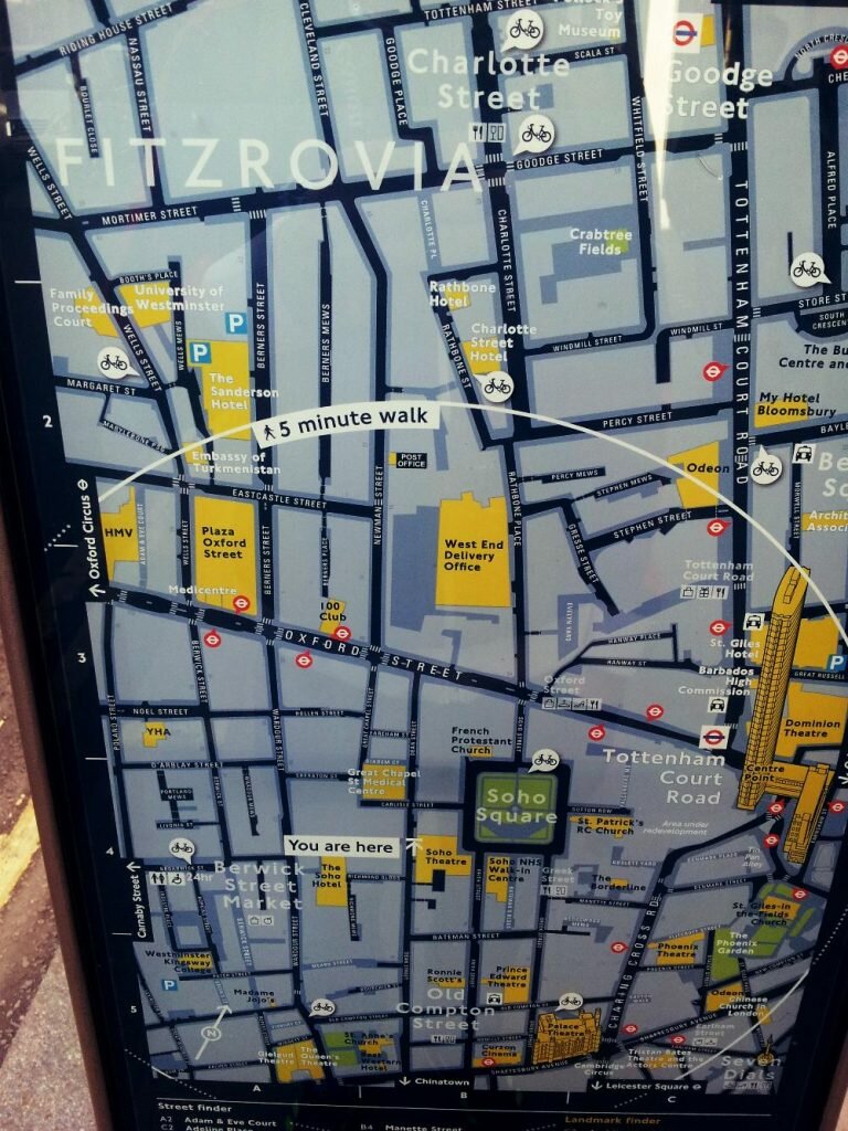 Totem - Mapa de Londres