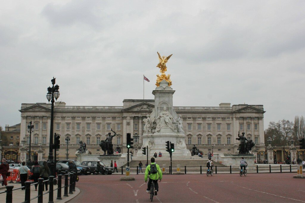 Palácio de Buckingham - Mapa de Londres
