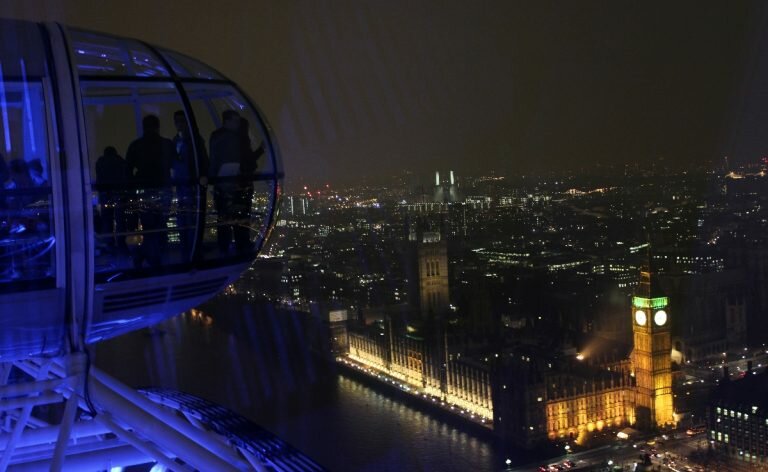 Melhor horário para o passeio na London Eye