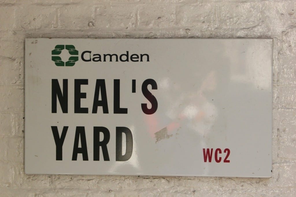 Neal's Yard - Mapa de Londres