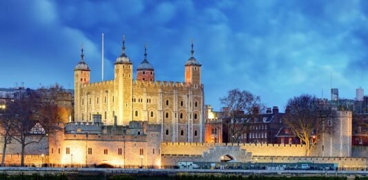 Imagens de Londres: Torre de Londres à noite