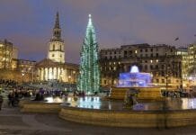 Londres no Natal