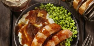 Bangers, Mash and a Beer