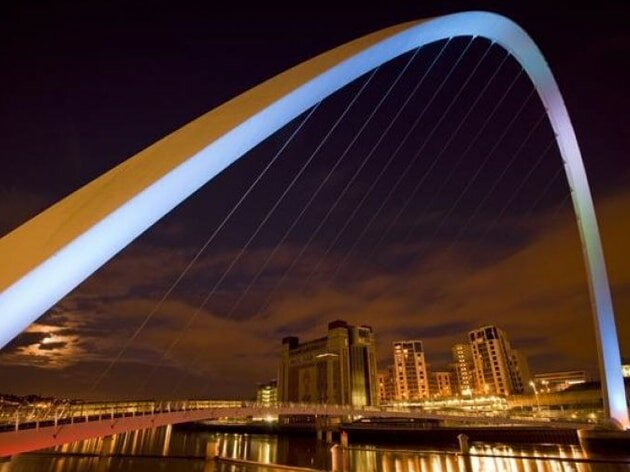 O design da Gateshead Millennium Bridge